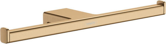 Hansgrohe addstoris dubbele closetrolhouder brushed bronze