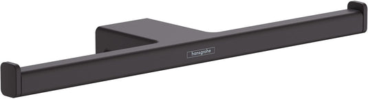Hansgrohe addstoris dubbele closetrolhouder mat zwart