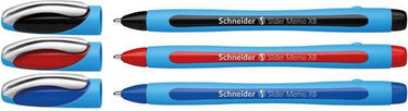 Schneider schrijfwaren schneider balpen - slider memo - penpunt xb 1,4mm - 3 stuks - s-150293