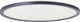 Brilliant brennan - plafondlamp - badkamer - led 24w 4000k - 3-step dimmer - ip44 - zwart wit