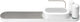 Brabantia sinkstyle gootsteen organizer en zeepdispenser set - large - mineral fresh white