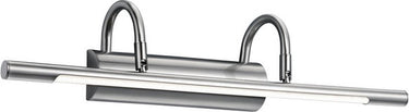 Trio cuadro - wandlamp - nikkel mat - incl. 1x smd 8w