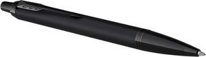 Parker im balpen | matzwart met zwart detail | medium punt met blauwe vulling | met geschenkdoos
