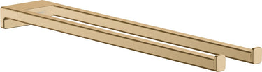 Hansgrohe addstoris handdoekhouder 2-lids brushed bronze