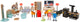Small foot - houten poppenhuis meubeltjes modern complete set, 31dlg.