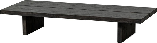 Woood lion salontafel - mdf - donkerbruin - 25x140x60