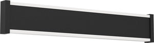 Eglo neviano wandlamp buiten - led - 38 cm - zwart wit
