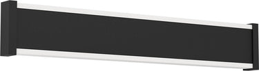 Eglo neviano wandlamp buiten - led - 38 cm - zwart wit