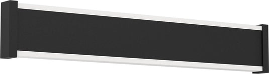 Eglo neviano wandlamp buiten - led - 38 cm - zwart wit