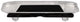 Herpa hänsch dbs 4000 zwaaibalk persononauto, transparant (12 st.)