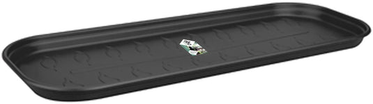 Elho green basics kweektray schotel 51 - schotel voor binnen en buiten - kweken en oogsten - ø 51.0 x h 2.4 cm - living black