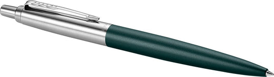 Parker jotter xl balpen | greenwich matgroen met chromen trim | medium punt blauwe inkt | met geschenkdoos