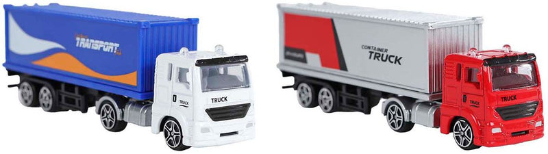 Afbeelding laden in galerijviewer, 2-play vrachtwagen die-cast, 12cm
