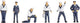 Noch 36046 n matrozen figuren geverfd, staand
