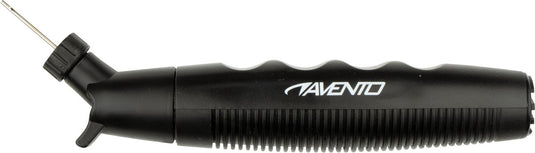 Avento ballenpomp - double action - zwart