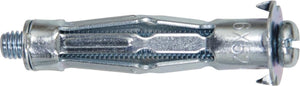 Fischer metalen hollewandplug hm 6 x 52 s met metrische schroef