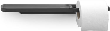 Brabantia mindset wc rolhouder - met plankje - hangend - mineral infinite grey