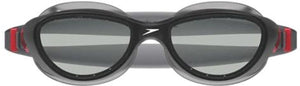 Speedo futura hydrospex zwembril - comfortabele duikbril volwassenen - anti condens uv-bescherming - recreatieve zwembril met verstelbare band - zwart grijs