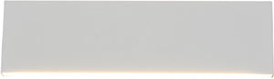 Trio concha - wandlamp - wit mat - incl. 2x smd 6 w - dimbaar met schakelaar - niet dimbaar