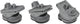 Proplus voortentclips - universeel - schroefloze bevestiging - nylon - set van 3