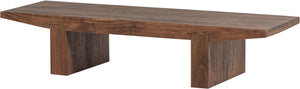 Woood eron salontafel - acaciahout - bruin - 32x152x48