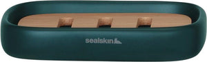 Sealskin mind - zeepbakje - zeephouder - donkergroen