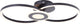 Brilliant bray - plafondlamp - led 24w - 3000k - zwart
