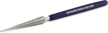 Tamiya vijlenset - 74164 conical file - 55mm - 8mm - vijl gereedschap