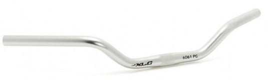 Xlc hb-c03 fietsstuur - trekking - riserbar - aluminium - mat zilver - 600mm - 25,4mm - 50mm
