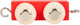 Small foot - houten lettertrein trailer rood - 12 stuks