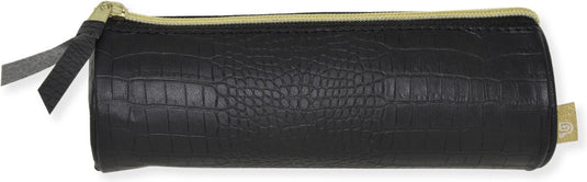 Kangaro kangar etui - pure croco - zwart - 20x6 - rond - k-pm620033skz