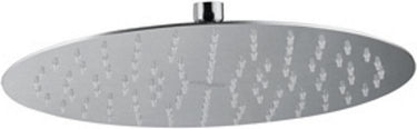 Plieger napolihoofddouche rondø20cm9l min.geborsteld chroom