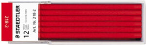 Staedtler - lumocolor omnichrom vulling 218-2 rood 12 stuk(s)
