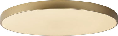 Lucide unar - plafonnière (plafondlamp) - ø 80 cm - led 3 stepdim - 1x80w 2700k - mat goud messing