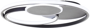 Brilliant runda - plafondlamp - led 51,5w - 3000k-6000k - zwart