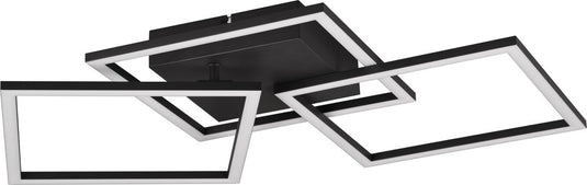 Rl live your light reality trail plafonniere - zwart mat