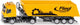 Siku 3537, vrachtwagen met kiepwagen, 1:50, metaal kunststof, rood, kantelbare kiepwagen