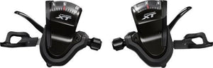 Shimano deore xt sl-t8000 schakelverstellerset – 3x10-speed – rapidfire plus – met versnellingsindicator – zwart