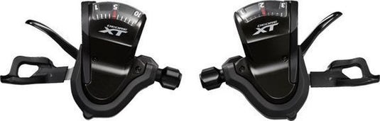 Shimano deore xt sl-t8000 schakelverstellerset – 3x10-speed – rapidfire plus – met versnellingsindicator – zwart