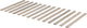 Woood lattenbodem zonder lint - hout - 2x200x80