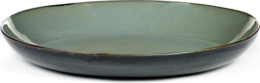 Serax - anita le grelle terres de rêves - serveerschaal - donkerblauw smokey blauw - 35 ø