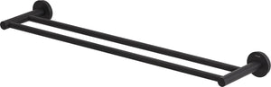 Tiger urban - handdoekrek dubbel 60 cm - zonder boren - boren of lijmen - zwart