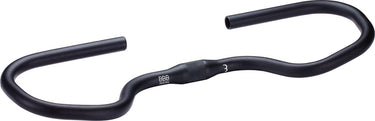 Bbb cycling multibar os fietsstuur – lichtgewicht vlinderstuur – ergonomisch fietsstuur stadsfiets – aluminium – zwart – bhb-30os