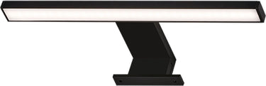 Briloner dun - led spiegellamp - spiegelverlichting badkamer - neutral wit licht 4.000k - 5w - 500lm - zwart - 30cm