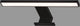 Briloner dun - led spiegellamp - spiegelverlichting badkamer - neutral wit licht 4.000k - 5w - 500lm - zwart - 30cm