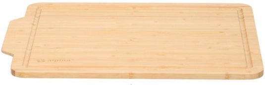 Alpina bamboe snijplank - duurzaam en vaatwasbestendig - 36 x 26 cm - ideaal voor groenten en fruit