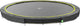 Exit toys exit silhouette sporttrampoline ø366cm - inground - ingraaftrampoline - rond - voor kinderen - zwart