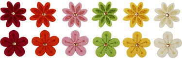 Http: www.cchobby.nl bloemen-van-vilt-met-strassteen-d-30-mm-dikte-2-5-mm-12-stuk-1-doos