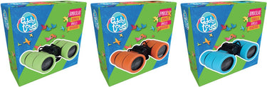 Eddy toys speelgoed verrekijker met draagkoord - speelgoed voor buiten en avontuurlijk spel - 1 willekeurige kleur