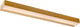 Lucide alexa - wandlamp badkamer - led - 1x8w 2700k - ip44 - mat goud messing
